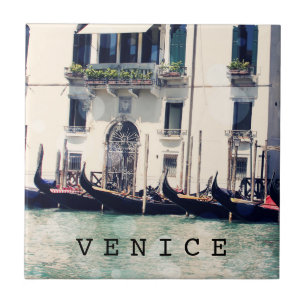 Ziele Venedig-Ufer-Fotografie Fliese
