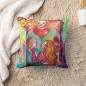 ZIELE VERLOREN SCHADOWS,LOVERS Valentinstag Herz Kissen (Decke)