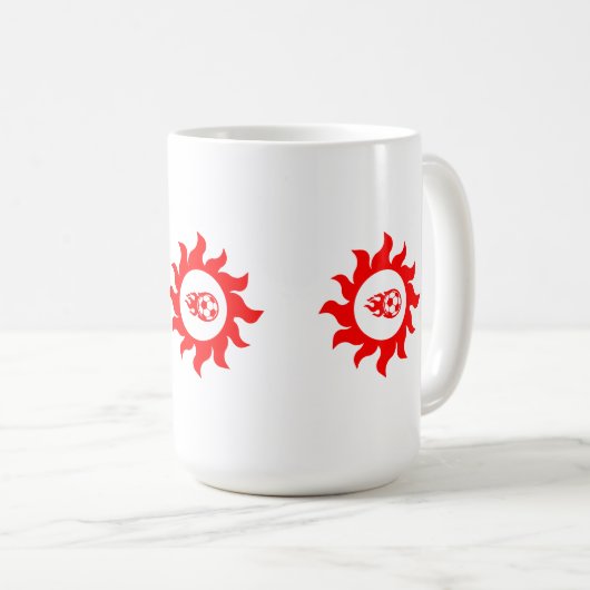 Ziele von Sun Power Kaffeetasse (VorderseiteRechts)