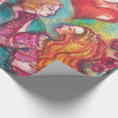 ZIELE VON VERLORENEN SCHATTEN, VERLIERENDEN Valent Geschenkpapier (Ecke)