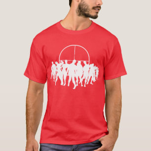 zielen Sie 4 die Hauptzombies - rotes Shirt