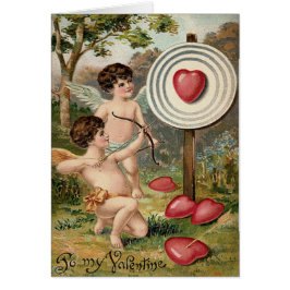 Zielfeld für den Cupid-Herzbeutel