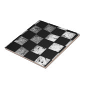 Zielflagge Fliese (Seite)