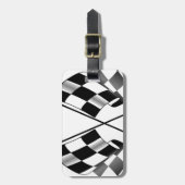 Zielflagge Gepäckanhänger (Vorderseite vertikal)