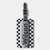 Zielflagge Gepäckanhänger (Vorderseite vertikal)