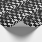 Zielflagge Geschenkpapier (Ecke)