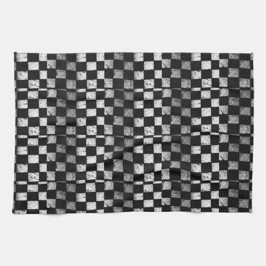 Zielflagge-Geschirrtuch Handtuch (Horizontal)