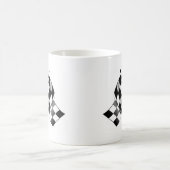 Zielflagge Kaffeetasse (Mittel)