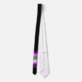 Zielflagge; lila krawatte (Rückseite)