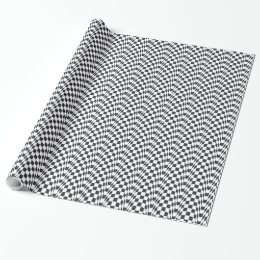 Zielflagge-Packpapier Geschenkpapier (Ungerollt)