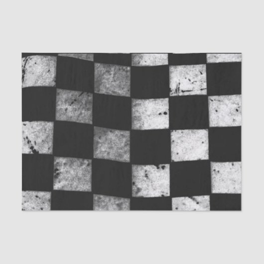 Zielflagge-Seidenpapier Seidenpapier (Vorderseite)