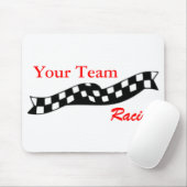Zielflagge-Sturzflug-Rennen-Team Mousepad (Mit Mouse)