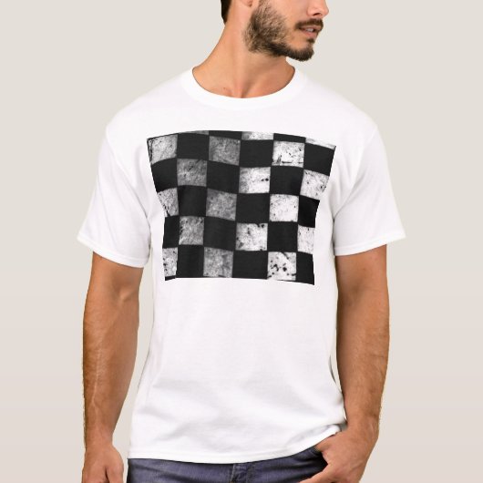 Zielflagge T-Shirt (Vorderseite)