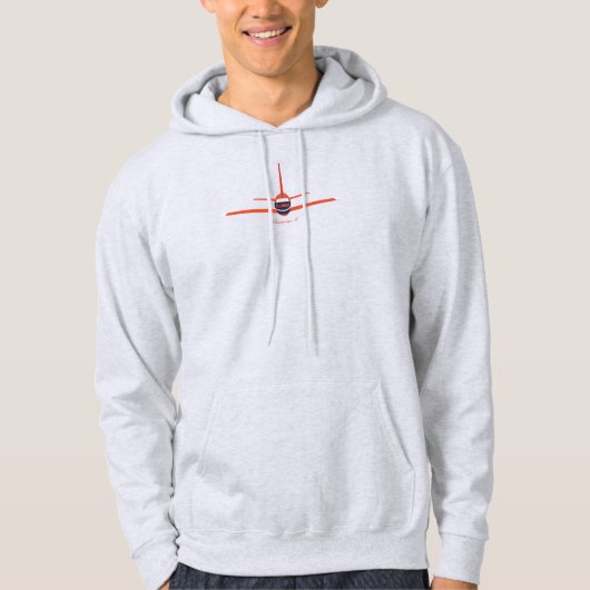 Zielflughafen Illinois IL Hoodie (Vorderseite)