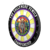 Zielfokus des Bärenwaldes Dartscheibe (Vorderseite rechts)