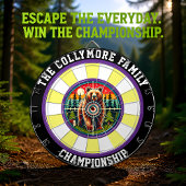 Zielfokus des Bärenwaldes Dartscheibe