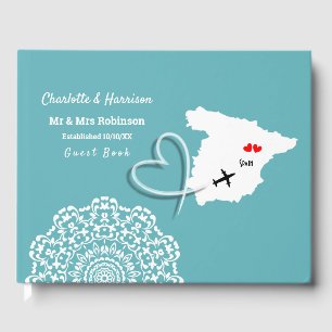 Zielhochzeit auf Spanisch Gästebuch