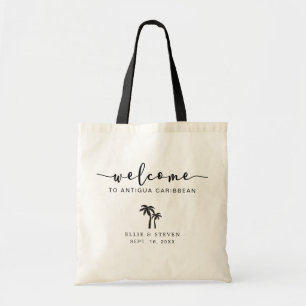 Zielhochzeits-Tasche Palmwedel Tragetasche