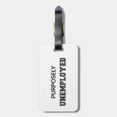 Ziellos Gepäckanhänger (Rückseite vertikal)