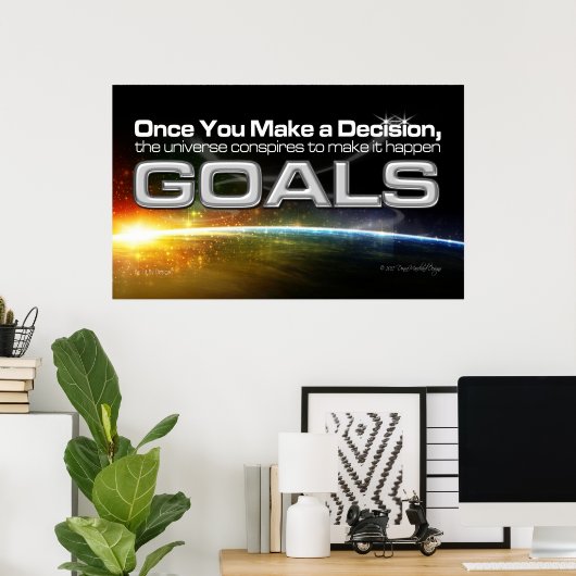 Ziellösungspapier Poster (Heimbüro)