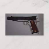 Zielluftpistole Visitenkarte (Rückseite)