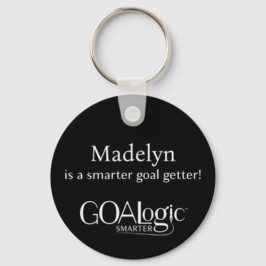 ZIELogic Smarter Goal GetterKeychain Schlüsselanhänger (Vorderseite)