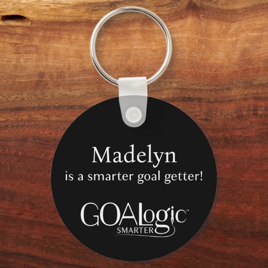 ZIELogic Smarter Goal GetterKeychain Schlüsselanhänger (Vorderseite)