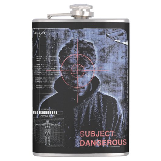 Zielorientiert - Design von Techno-Brutalist Stree Flachmann (Vorderseite)