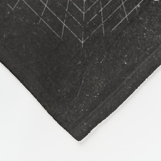 Zielorientiert - Design von Techno-Brutalist Stree Fleecedecke (Ecke)