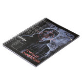 Zielorientiert - Design von Techno-Brutalist Stree Notizblock (Linke Seite)