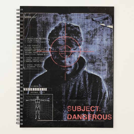 Zielorientiert - Design von Techno-Brutalist Stree Planer (Vorderseite)
