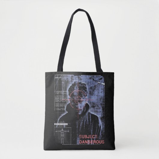 Zielorientiert - Design von Techno-Brutalist Stree Tasche (Vorderseite)