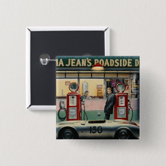 Zielort Autobahn 2 Button (Vorne & Hinten)