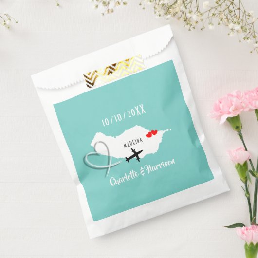 Zielort Madeira Wedding Geschenktütchen (Versiegelt)