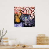 Zielort (Print) Poster (Küche)