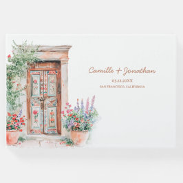 Zielort Rustikale Hochzeit Gästebuch