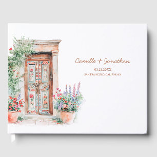 Zielort Rustikale Hochzeit Gästebuch