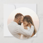 Zielort Save the Date Passport World Map Foto Einladung (Rückseite)