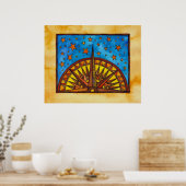 Zielort, Universum Poster (Küche)