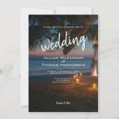 Zielparadies - Hochzeit Einladung (Vorderseite)