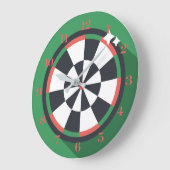 Zielplatine mit großer Uhr (Winkel)