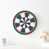 Zielplatine mit großer Uhr (Zuhause)