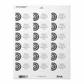 Zielpraxis Adressaufkleber (Vorne)