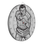 Zielpraxis Dartscheibe (Vorderseite Links)