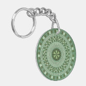 Zielpraxis Mandala Schlüsselanhänger (Vorderseite links)