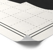 Zielreiche Umgebung Poster (Ecke)