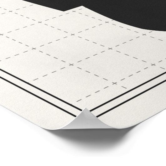 Zielreiche Umgebung Poster (Ecke)