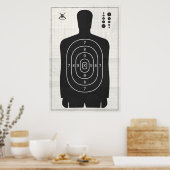 Zielreiche Umgebung Poster (Küche)