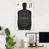 Zielreiche Umgebung Poster (Heimbüro)