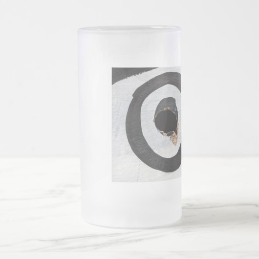 Zielreißen Mattglas Bierglas (Mittel)